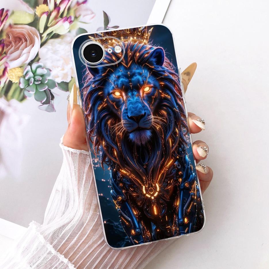 For Apple iPhone 16e Case A3409 Luxury Flowers Butterfly Painted Cover Soft Slim Phone Case For iPhone 16e iPhone16e Fundas Bags