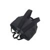 Gucci GG Nylon Leather Trim Medium Backpack In Black For Unisex Daily Use