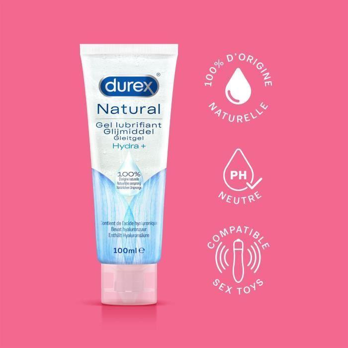 Durex Natural Hydra+ Gel Lubrifiant Naturel 100ml