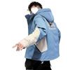 Fat Man's Down Jacket Plus Fat and Enlarged Winter Outdoor Men's Large Size Thickened Men's White Duck Down Casual Warm Sports Jacket