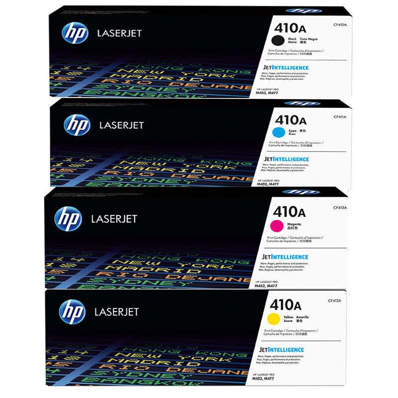HP 410A Original Toner Cartridge 4-Pack Set