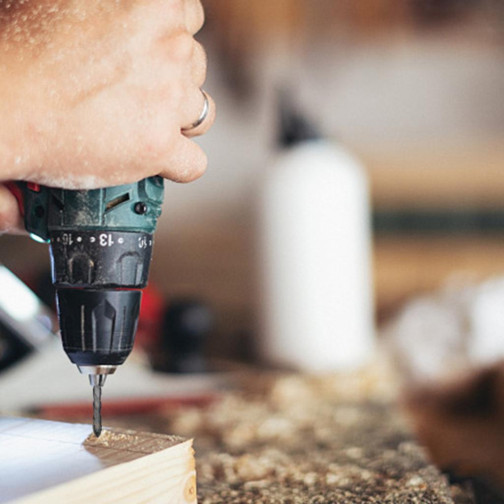 Набор из 5 сверл с уникальной эксцентриковой конструкцией для точного сверления