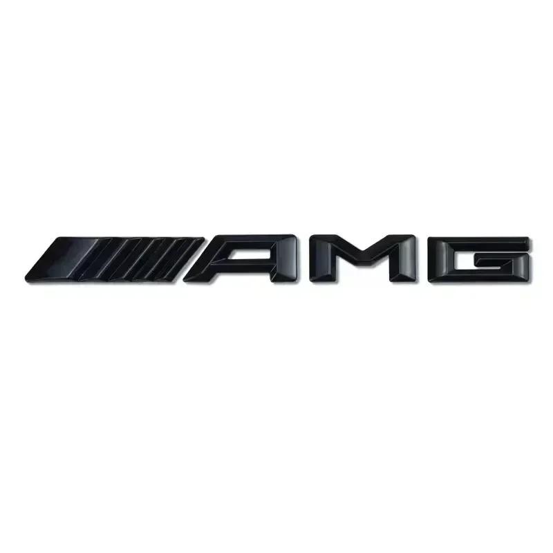 Metal Car 3d Rear Letter Emblem Trunk Babg Body Sticker For Mercedes Benz AMG W204 W205 W203 W211 W212 W213 W201 W210 W124 W108