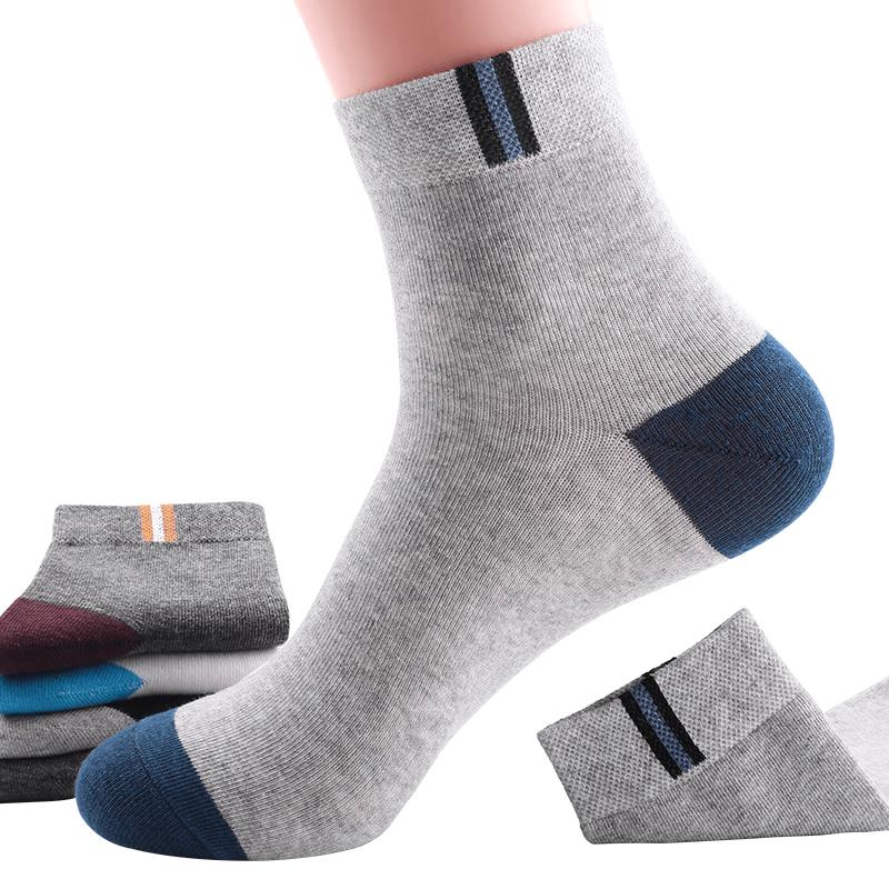 Мужские хлопковые носки Langsha средней высоты для занятий спортом (10-Pack)