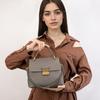 Leather Women's Bags New Shell Chain Bags Textured Flip Messenger Bags Large Capacity Commuter Versatile Shoulder Bags