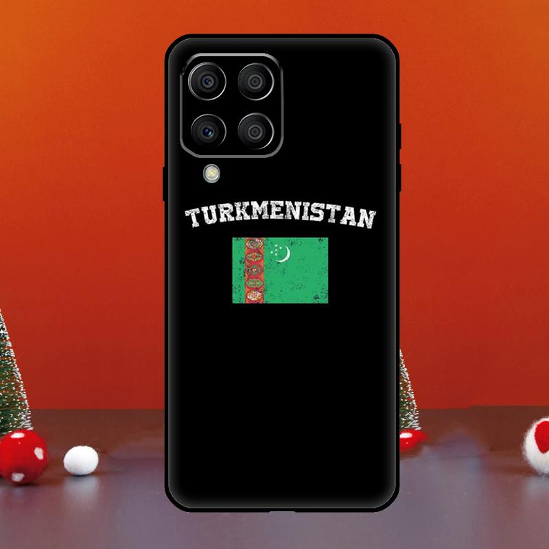 Флаг Туркменистана для Samsung Galaxy M06 M16 M14 M34 M54 M11 M21 M31 M13 M33 M35 M53 M55 M15 M12 M32 M52 Чехол