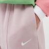 Nike SS25 Essential Fleece Удобные Универсальные Брюки с манжетами Повседневные Женские низы Шампань Белый BV4089-645