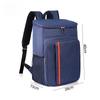 Large Capacity Double Shoulder Insulated Bag Durable Oxford Cloth Picnic Camping Sports Backpack for Outdoor Cold Ice Retention
