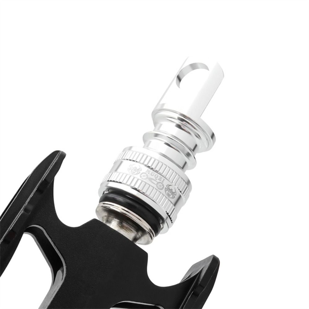 Anti-rust Quick Release Pedal Adapter Aluminum Zinc Zinc Alloy Folding Bike Pedal Adapter Cycling