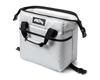 AO Coolers Мягкий термосумка на 12 банок, Carbon, Серебристый, 11 л, Устойчивая к пятнам, Легкая, Изолированный контейнер-холодильник, Холодильный мешок для активного отдыха, Кемпинга,