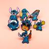Stitch Cartoon Brooch - Lilo & Stitch Metal Badge Accessories for Clothes and Bags