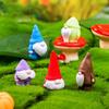 Мини-пасхальная фигурка гномов, кукла-гном, грибной микропейзаж, модель кукольного домика, украшение интерьера автомобиля, украшение для домашнего рабочего стола