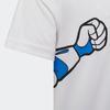 adidas Белая детская футболка, коллаборация с Disney, HA6585