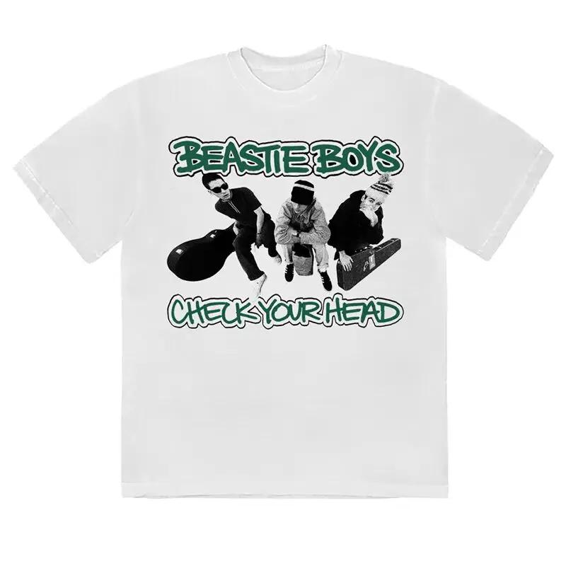 American Hip Hop Group Simple Fashion Design Short-sleeved T-shirt Men and Women with The Same Four Seasons Suitable New Trend