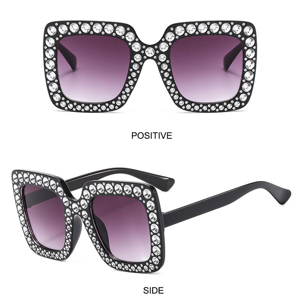 Детские солнцезащитные очки со стразами, квадратные, с бриллиантами, детские солнцезащитные очки со стразами, сверкающие очки для девочек