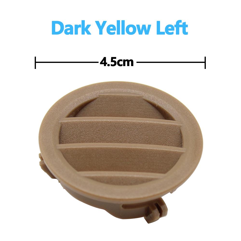 Dashboard Small Round AC Air Vent Grille Cover Panel For Mercedes Benz C Class W204 C180 C200 220 230 260 280 300 350