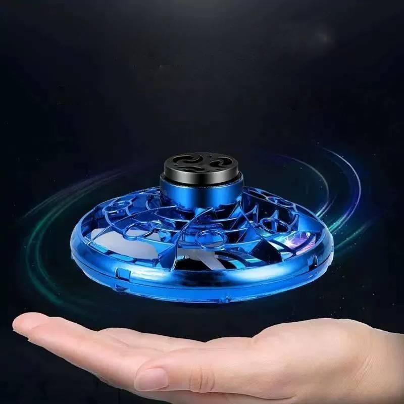 Customizable Led Glowing Ufo Fidget Spinner For Kids Stress Relief