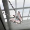 Корейская мода, милый крутой цветок, звезда, кулон в виде бабочки, ожерелья для женщин, винтажное элегантное ожерелье со змеиной цепочкой, Y2K, ювелирные изделия