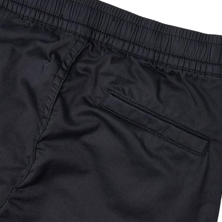 STONE ISLAND Логотип Прямые повседневные шорты Детские шорты Черный 7816L0412-V0029