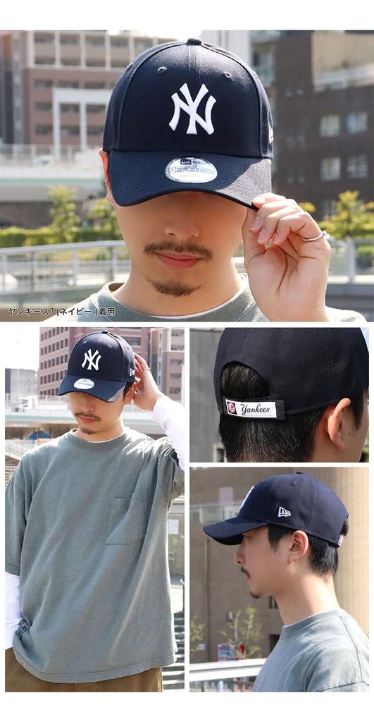 NewEra Cap Newera 9FORTY Hat MLB Major League Cool Stylish Red Sox Navy Navy [New Era] Men's Women's [Item]