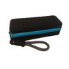 Large Capacity Silicone Swim Goggle Case Perforated Waterproof Eyeglasses Storage Bag Zipper Closure Portable