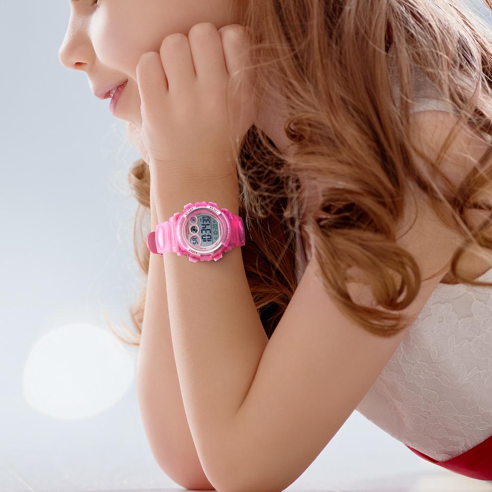 SKMEI Creative Colorful Waterproof Sport Kids Digital Watches Young Energetic Dial Design Children's Wristwatch relogio infantil