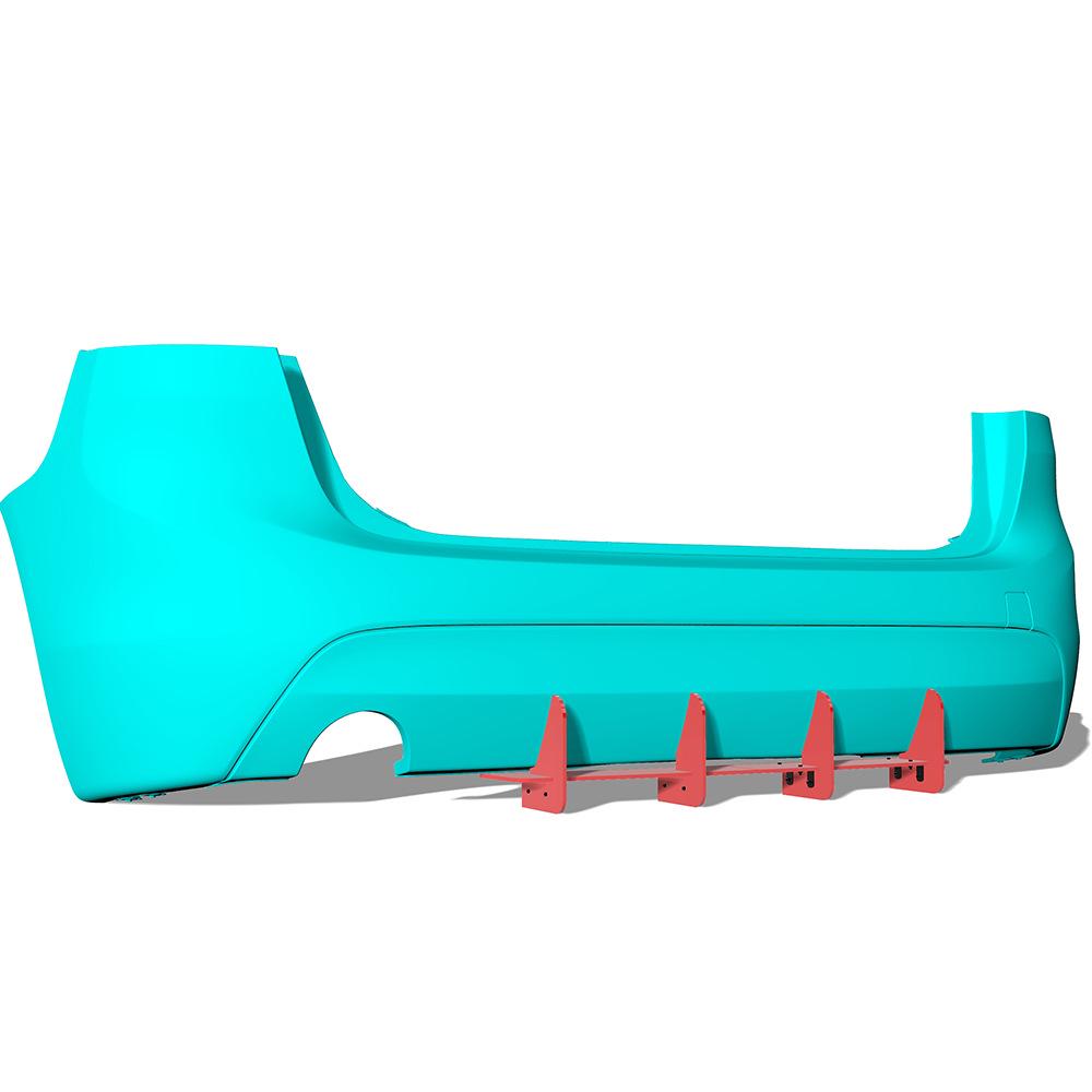 Задний спойлер для BMW 2 серии Gran Tourer 2015-16: Внешний автомобильный аксессуар для модификации