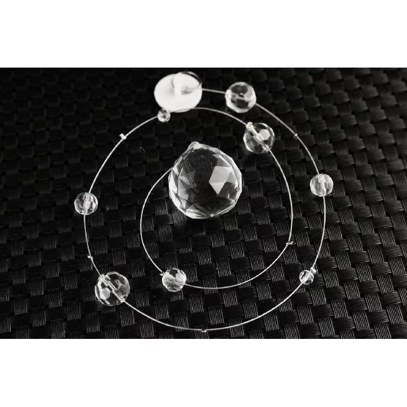 Хрустальная шторка из 20 нитей, Арочная дверная шторка, Подвесной разделитель комнаты для дверного проема, Подходит для дома, кофейни, спальни, ресторана.