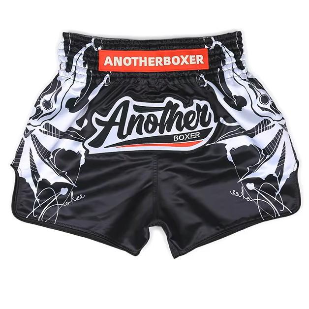 Muay Thai MMA UFC Martial Arts Shorts Pants Kickboxing Boxing Fight Unisex Men Women Kid Trunk Quick Dry Print Elastic Polyester Training