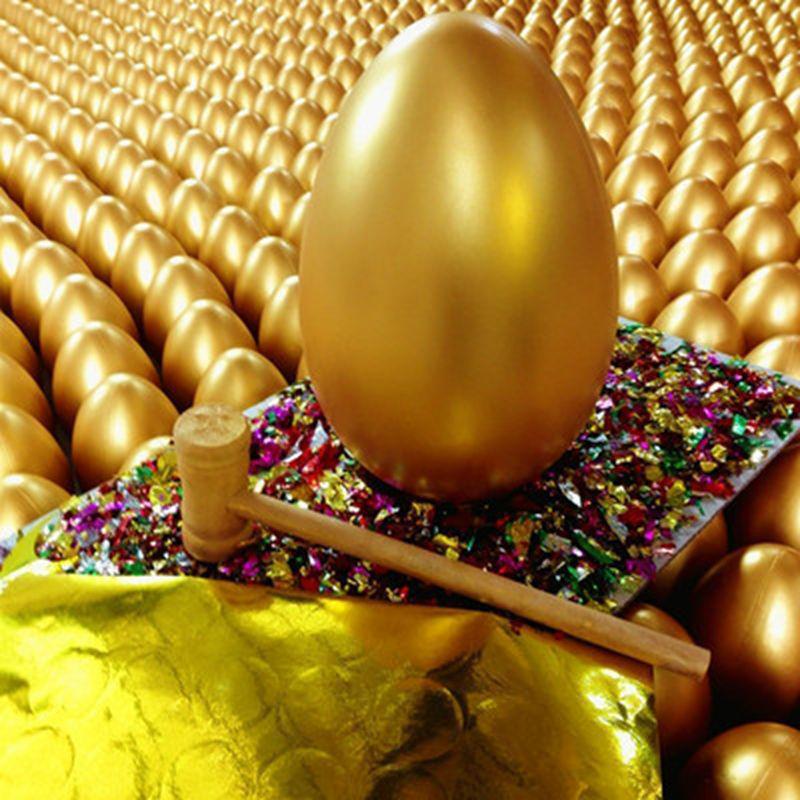 Golden Egg Celebration Props for Children's Day with Free Shipping