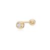 MIAF 14K Venero Lab Diamond Piercing