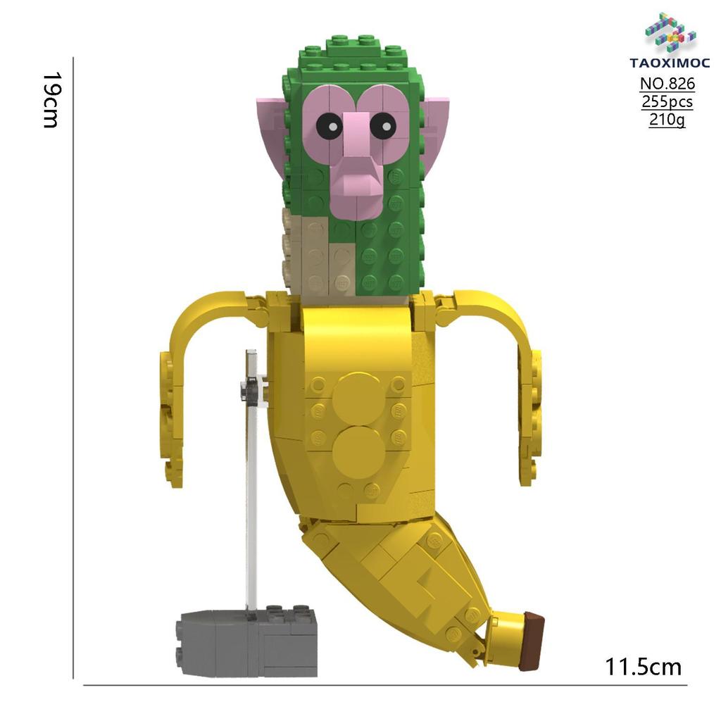 Cross-Border AI Fusion Monster Doll: Classic Mountains & Seas Stick Figure Assembly Toy for Kids