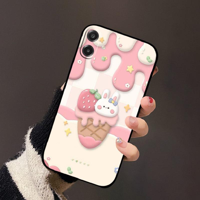 Для Samsung Galaxy A07 4G Чехол Модный Мультяшный Расписной Funda Для SamsungA07 A 07 4G 2025 Мягкий Силиконовый ТПУ Чехол для Телефона Оболочка Capa