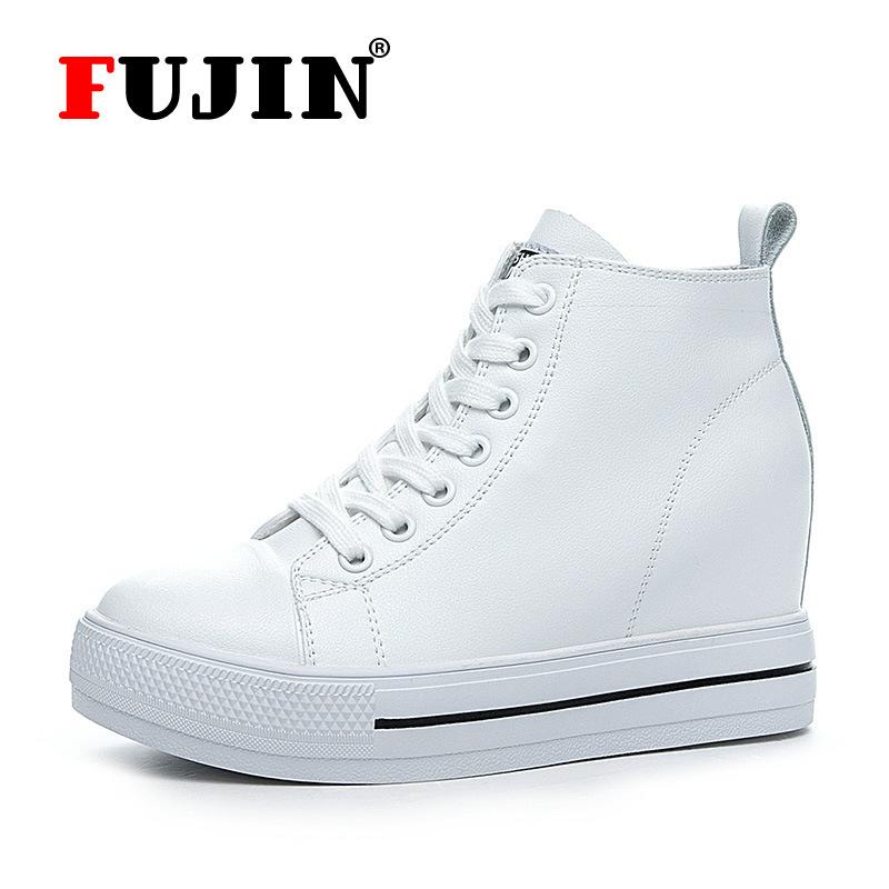 Fujin Springs Summer Shoes Woman Breathable Air Mesh Flat Platform Women Shoes Slip On Womens Loafers Swing Wedges Ladies Shoes