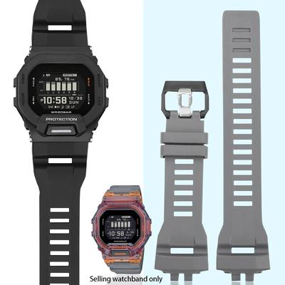 Качественный полимерный ремешок для часов Casio G-SHOCK серии 3506 GBD-200-1AGBD-200RD-4 Специальный силиконовый ремешок Мужской спортивный браслет