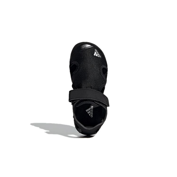 Adidas Captain Toey K Velcro Comfortable Non-Slip Anti-Kick Sandals Kids Sandals Black FX4203