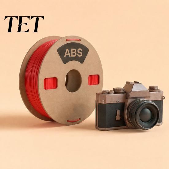 ABS Filament Roll 3D Printer 1.75mm, High Precision Impact Strong Heat Resistant Toughness Filament, for Fit Most FDM Printers
