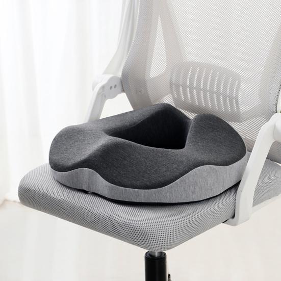 Подушка для сиденья для офисных работников, подушка для бедер из пены с эффектом памяти, ишиас, боль в копчике