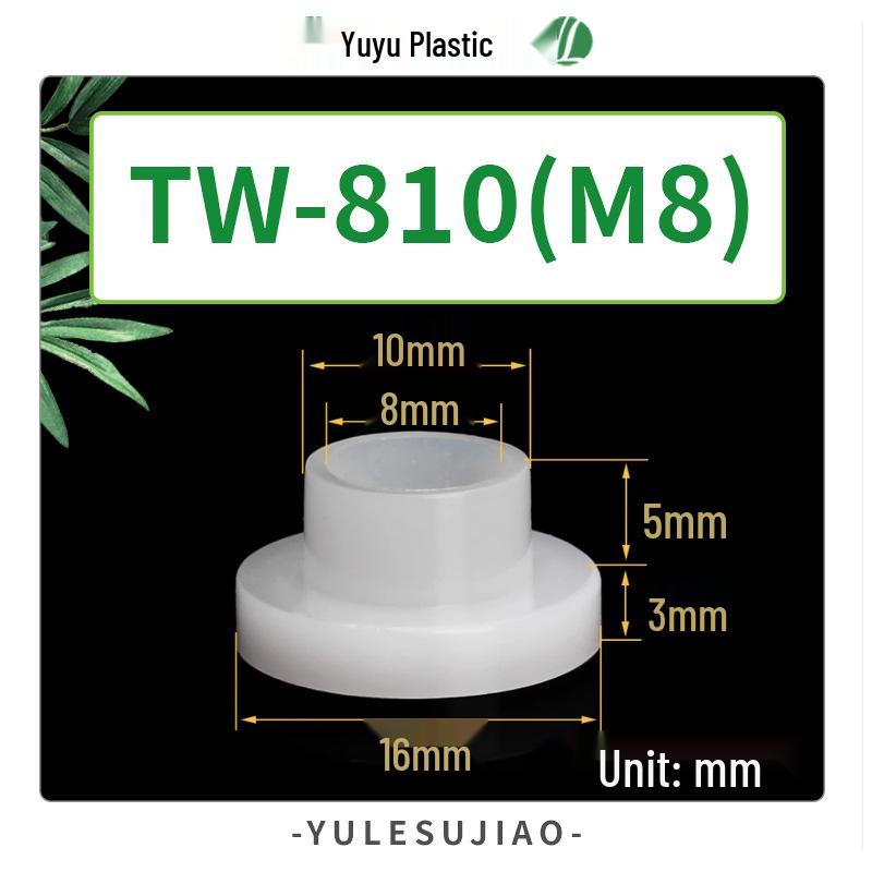 Nylon Insulating T-Type Plastic Washer for Transistor