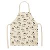 Cartoon Puppy Sleeveless Apron Home Daily Use