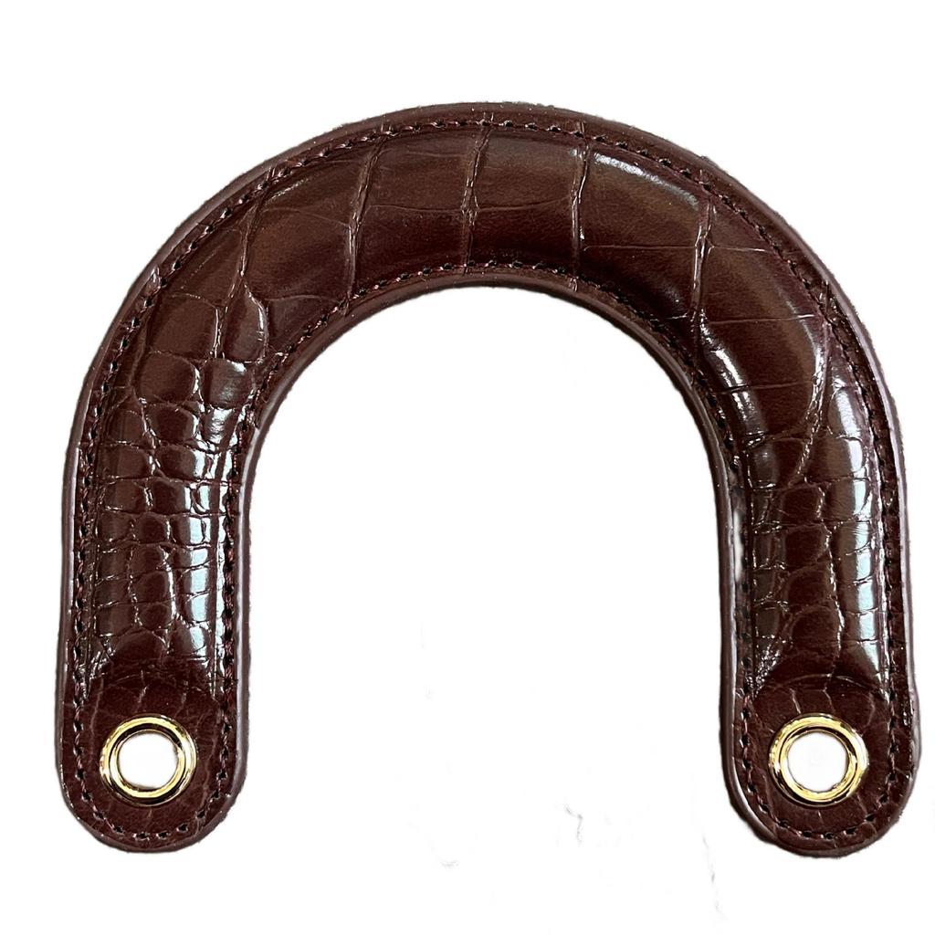 Curved PU Bag Strap Handle - Replaceable Handheld Bag Accessory