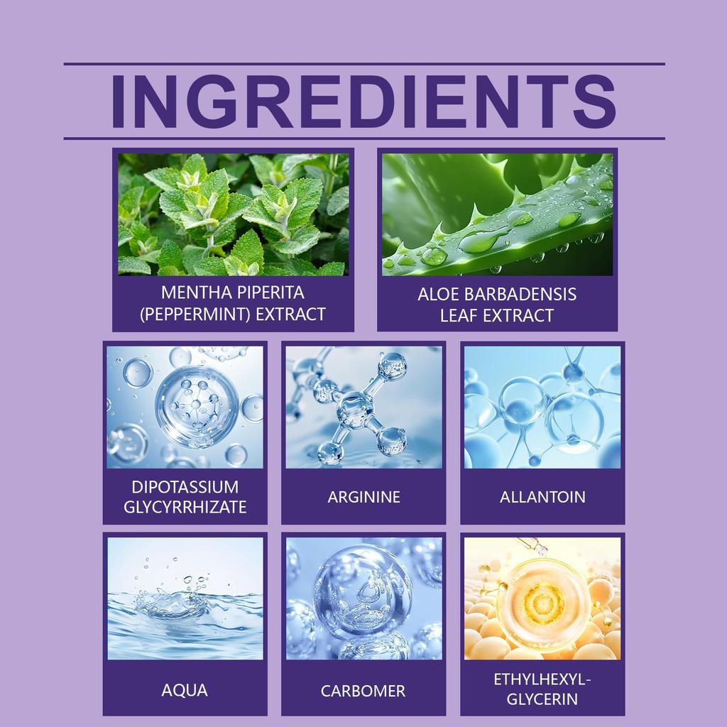 Oralhoe Фиолетовый гель для ухода за деснами Глубокая очистка Пятна Бережный уход за деснами Уход за зубами