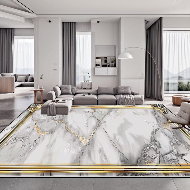 Роскошный скандинавский ковер большой площади для гостиной, дивана, кофейного столика, декоративный ковер для дома, спальни, холла отеля, нескользящий напольный коврик