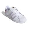 Adidas Женские кроссовки Superstar White Purple Tint Cloud-White Matte-Gold GZ8143