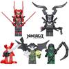 Xl0001-0005 Совместимый Серия Phantom Ниндзя Игрушка-конструктор Сделай сам Пластик АБС Мелкий гранул Экспорт