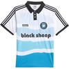 Originals X Black Sheep FW24 Sports Comfortable Short Sleeve Football Shirt Men Tops Blue JH3733