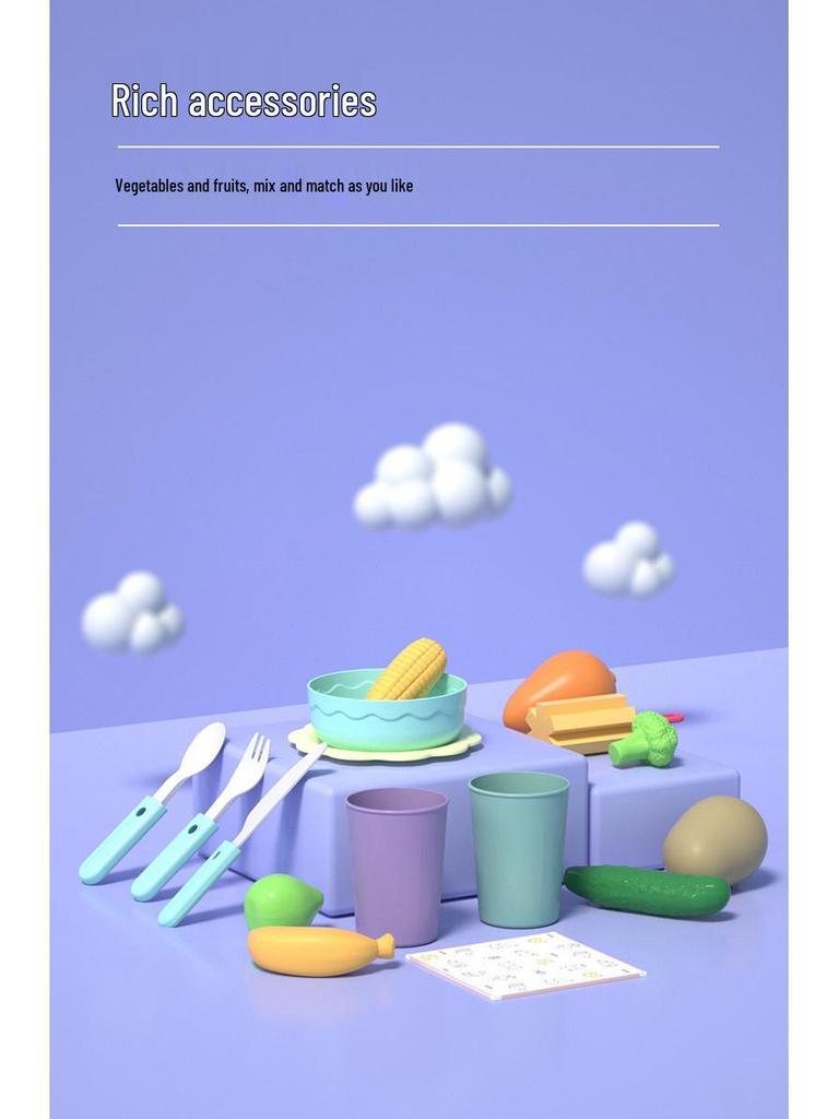 Children's Electric Water Kitchen Sink Toy Set