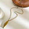 Stainless Steel Fish Pendant Necklace Waterproof Luxury Choker  Summer Season