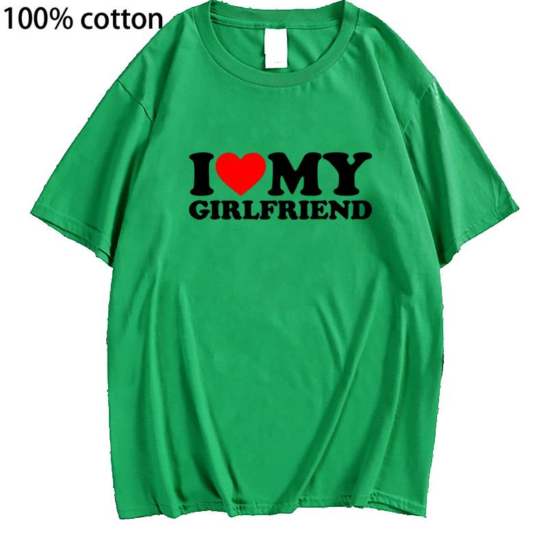 Футболка из хлопка с надписью «Я люблю свою девушку, я люблю своего парня», футболка для мужчин, так что, пожалуйста, держитесь от меня подальше, забавная надпись «BF GF», цитата, подарочные футболки