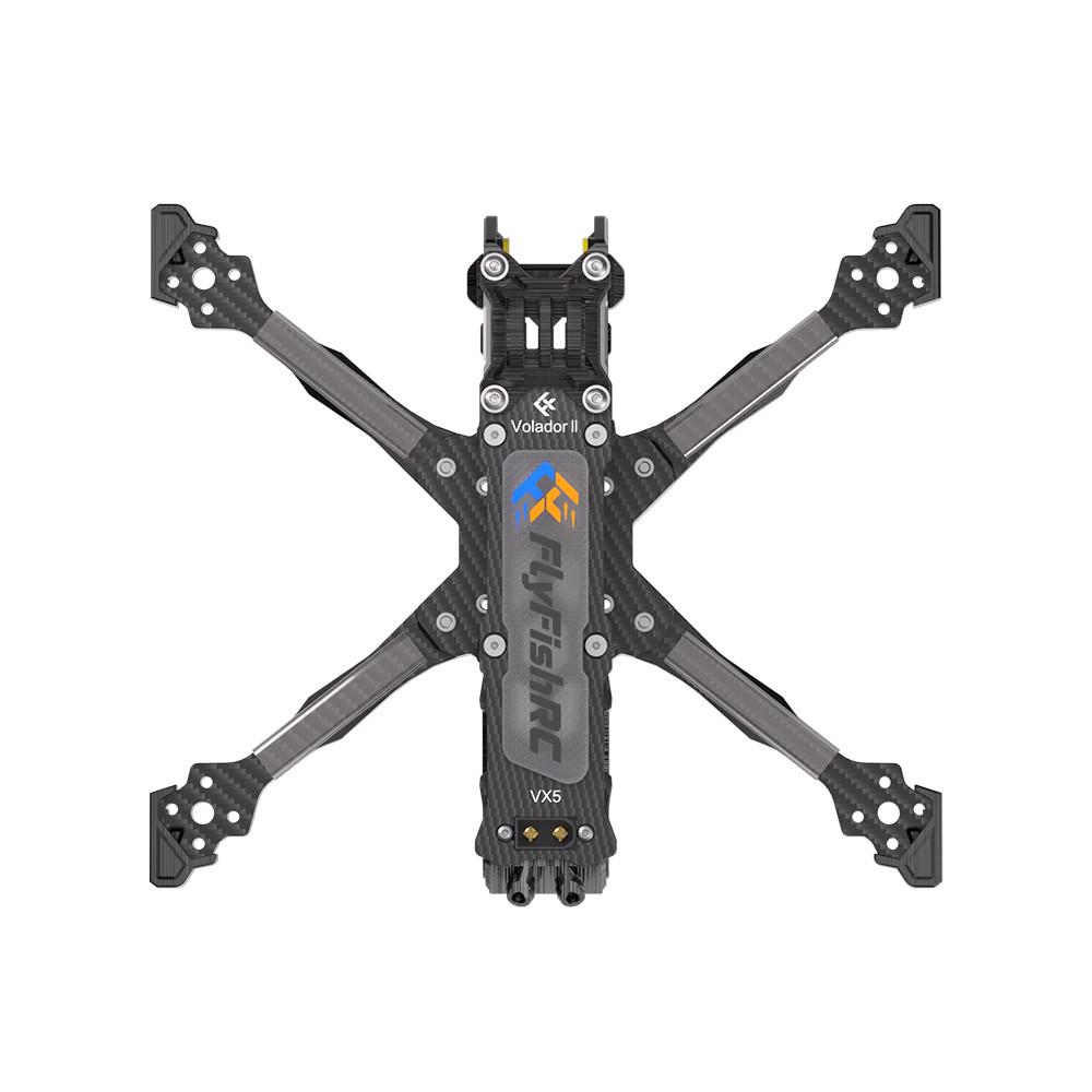 Flyfish Rc Volador Ii Vx5 Freestyle T700 Dji O4 Pro Frame Black